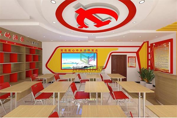 黨建體驗館學習區(qū)
